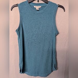 Athleta Teal Sleeveless Breezy Tank Camisole Crewneck Size XS